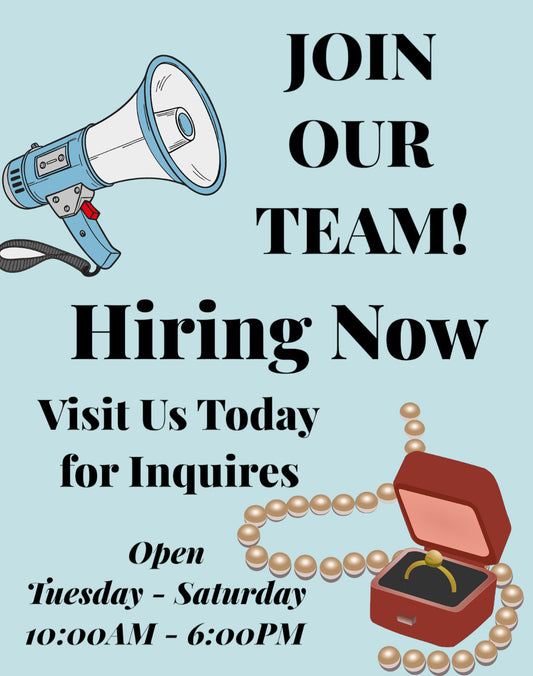 Hiring Now!